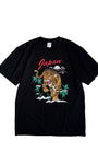 通油町Tシャツ トラ 黒