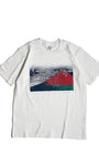 通油町Tシャツ 赤富士 白