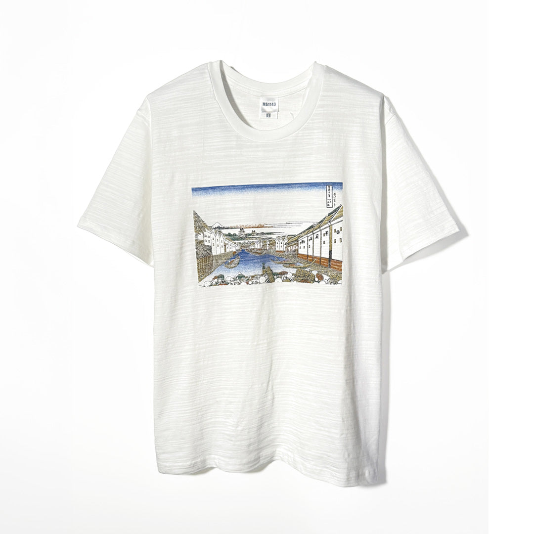 北斎Tシャツ　江戸日本橋