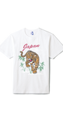 通油町Tシャツ トラ 白