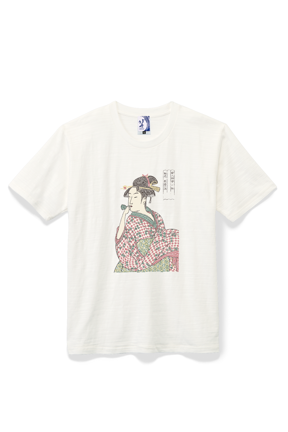 通油町Tシャツ ポッピン 白
