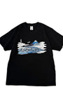 北斎Tシャツ 梅澤 黒