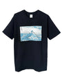 北斎Tシャツ 甲州石班澤