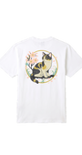 Tシャツ 三毛猫　ホワイト