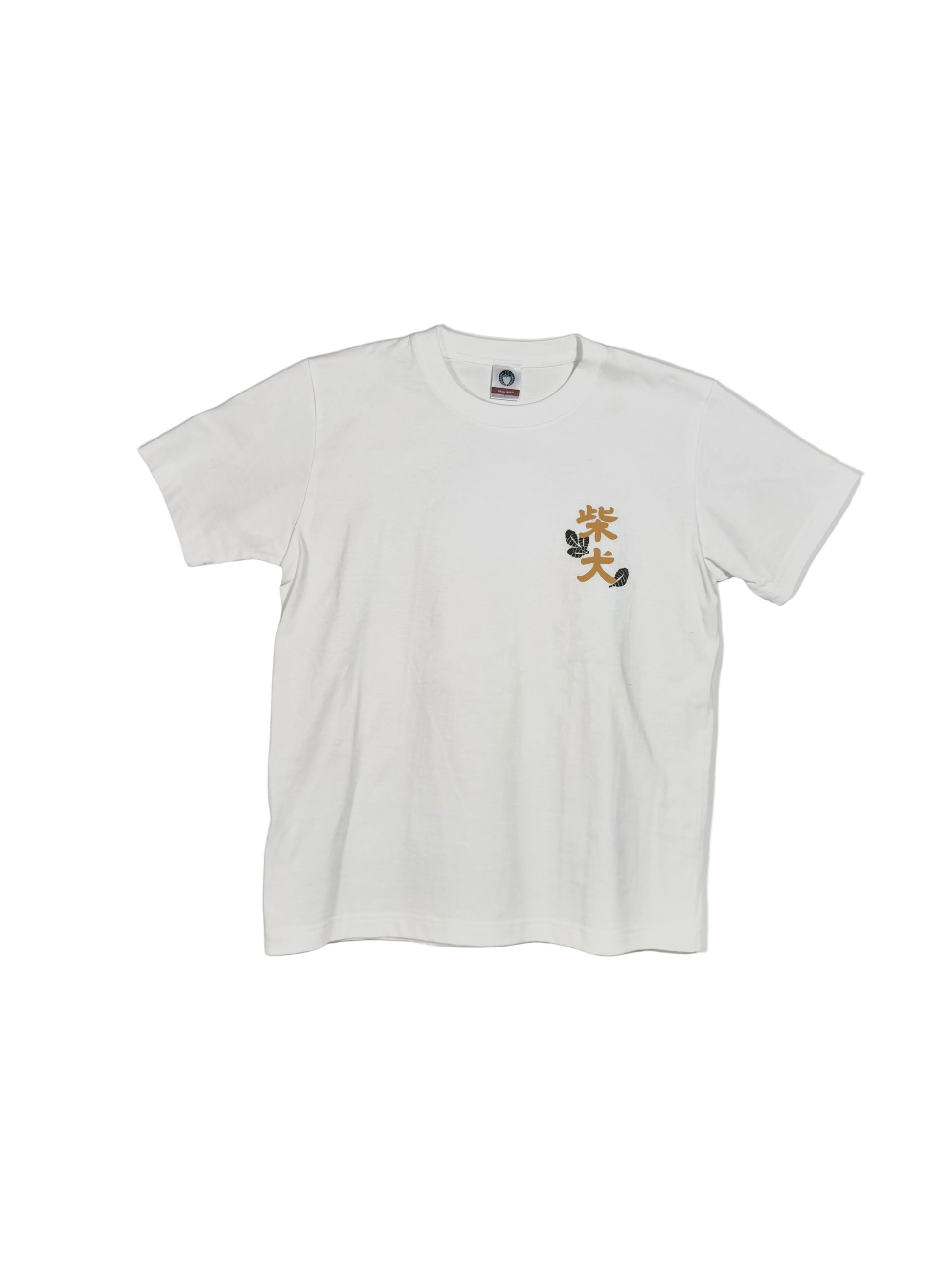 Tシャツ 柴犬　ホワイト
