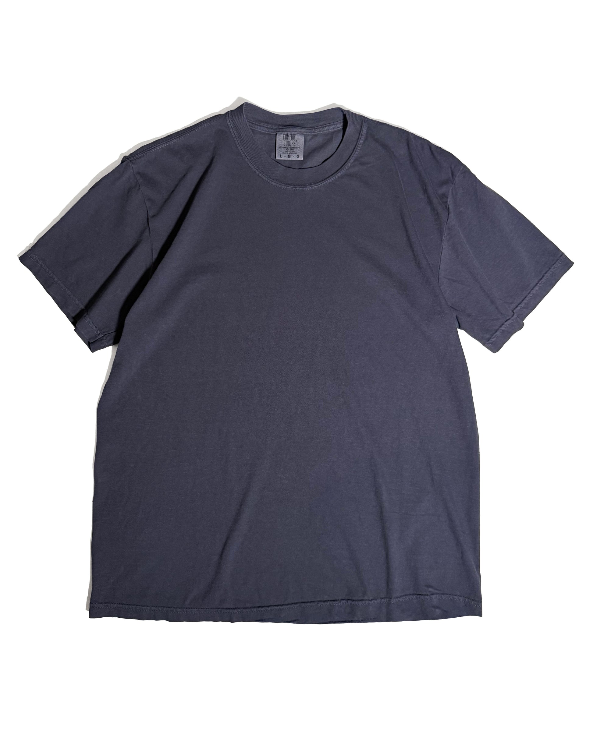 北斎ビンテージ風Tシャツ 赤富士　紺