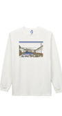 北斎ロングTシャツ　江戸日本橋