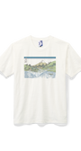 北斎Tシャツ 甲州三坂水面