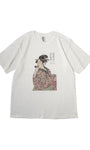 通油町Tシャツ ポッピン 白