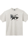 モンスターハンター　水墨画-ART　　　Tシャツ　ディアブロス（角竜）